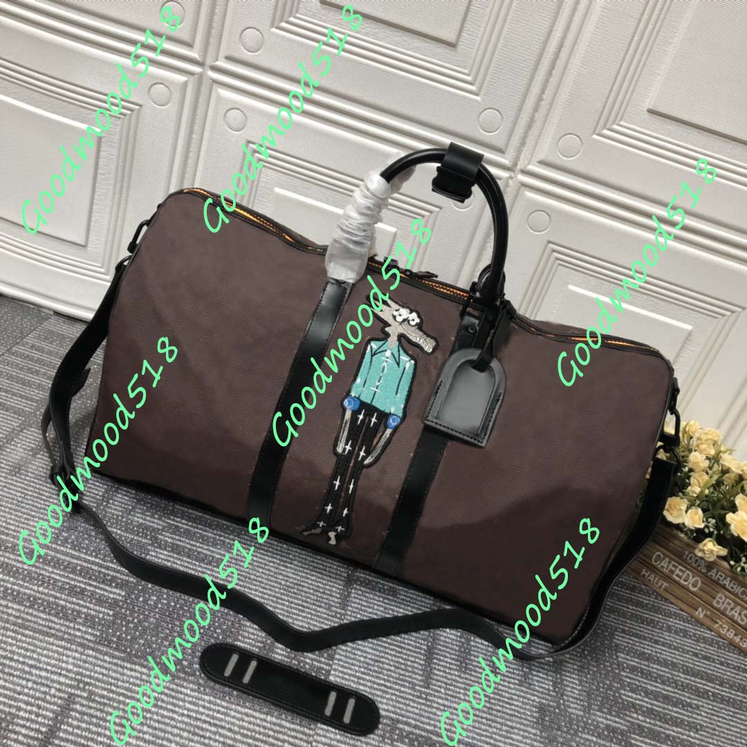 Men women high quality Embroidery craft travel bags hand luggage luxury travel bag men Canvas waterproof handbags large cross body totes Duffel Bags 45616 50x29x23, Customize
Men women high quality Embroidery craft travel bags hand luggage luxury travel bag men Canvas waterproof handbags large cross body totes Duffel Bags 45616 50x29x23, Customize