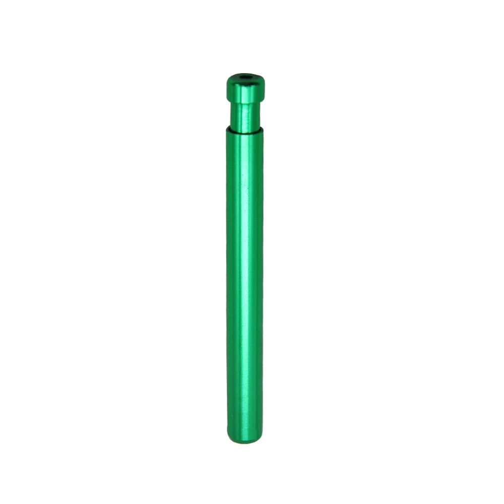 New Self Cleaning One Hitter 82MM Metal Bat Snuff Tobacco Smoking Cigarette Dugout Pipe 180pcs Free shipping