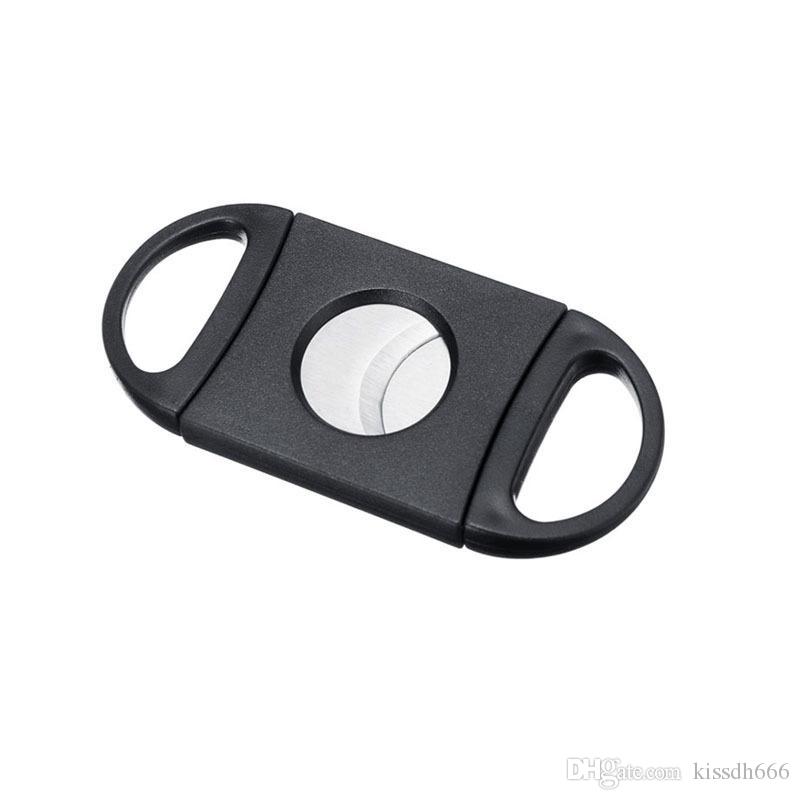 300pcs Plastic Stainless Steel Cigar Cutter Pocket Small Double Blades Scissors Black Tobacco Cigars Knife Smoking Accessories Tool
300pcs Plastic Stainless Steel Cigar Cutter Pocket Small Double Blades Scissors Black Tobacco Cigars Knife Smoking Accessories Tool