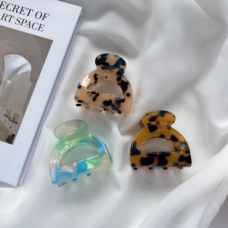 Yamog Hollow Out Half Circle Square Hair Clamps Women Middle Size Acetic Acid Claw Clips Female Scrunchies Ponytail Semicircle Hairpins Hair Accessories 10 Color
Yamog Hollow Out Half Circle Square Hair Clamps Women Middle Size Acetic Acid Claw Clips Female Scrunchies Ponytail Semicircle Hairpins Hair Accessories 10 Color