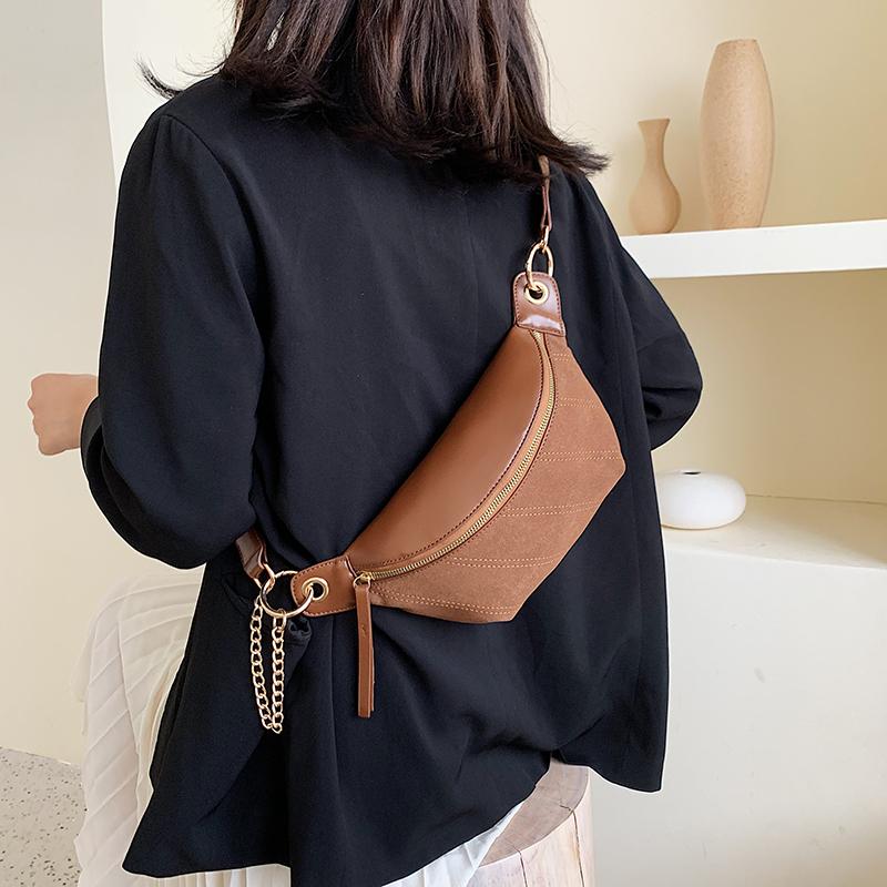 Waist Bags Fashion Chain Chest Bag Luxury Handbags Women Designer Brand Belt Pack Shoulder Messenger #35