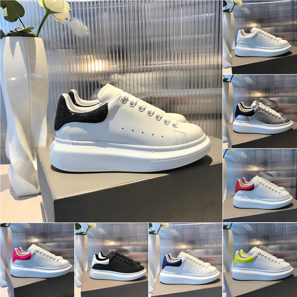 2021 With box Alexander Mcqueen men women shoes top quality designer fashion luxury espadrille flat flats oversized sneaker platform Basketb, Black
2021 With box Alexander Mcqueen men women shoes top quality designer fashion luxury espadrille flat flats oversized sneaker platform Basketb, Black