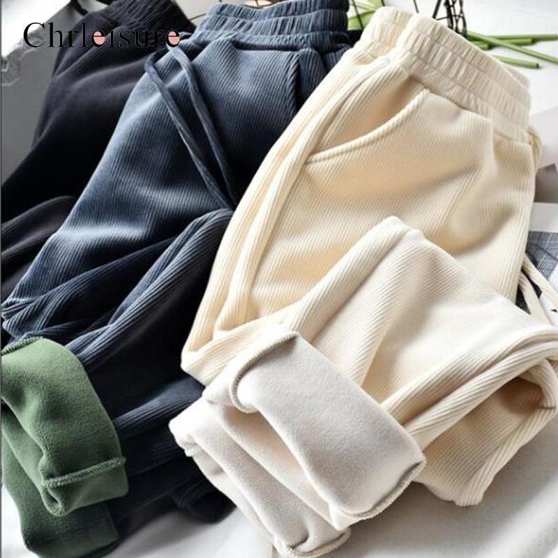 Women's Pants & Capris CHRLEISURE Harem Women Fashion Casual Elastic Warmth Sports Autumn Winter Plus Velvet Thicken Warm Corduroy, Black;white
Women's Pants & Capris CHRLEISURE Harem Women Fashion Casual Elastic Warmth Sports Autumn Winter Plus Velvet Thicken Warm Corduroy, Black;white