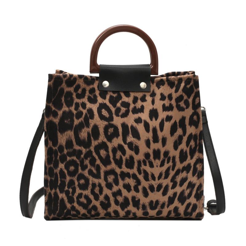 Evening Bags Ladies Leopard Print Shopping Bag Large Capacity Handbag Shoulder Wooden Hand Single Diagonal Cross
Evening Bags Ladies Leopard Print Shopping Bag Large Capacity Handbag Shoulder Wooden Hand Single Diagonal Cross