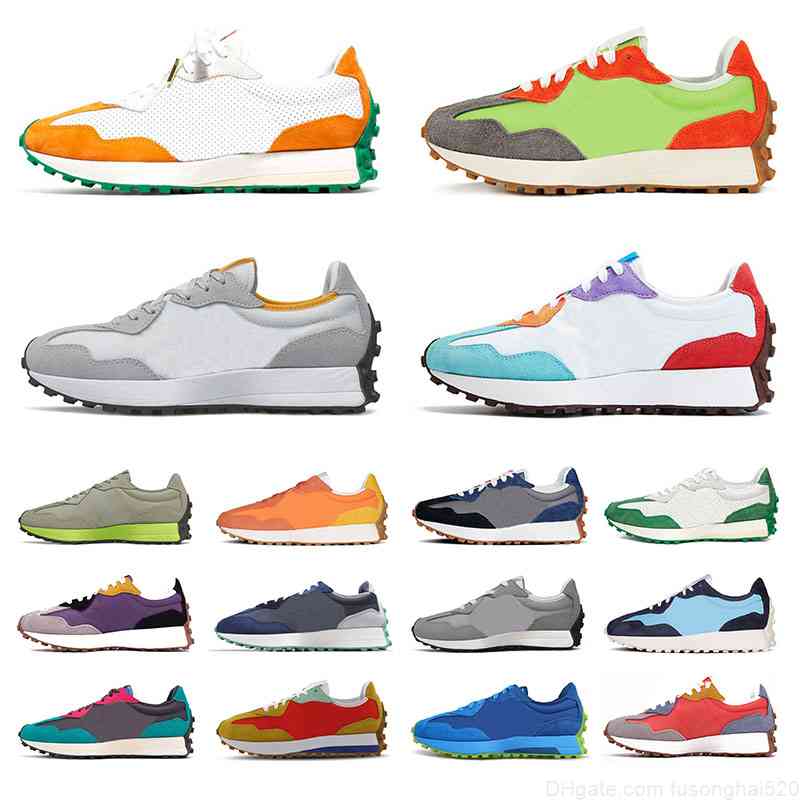 New-327 Authentic Sneakers Sports Running Shoes Men Women Pride Lime Green Soft Yellow Grey Mesh Black White Neon Pink Mens Womens Trainers
New-327 Authentic Sneakers Sports Running Shoes Men Women Pride Lime Green Soft Yellow Grey Mesh Black White Neon Pink Mens Womens Trainers