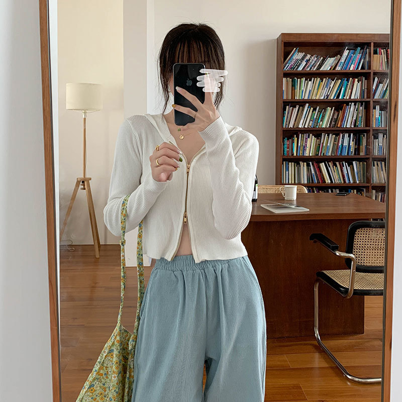 5 colors autumn winter silm knitted sweaters cardigans womens long sleeve tops womens outwear coats(X1504) 210423