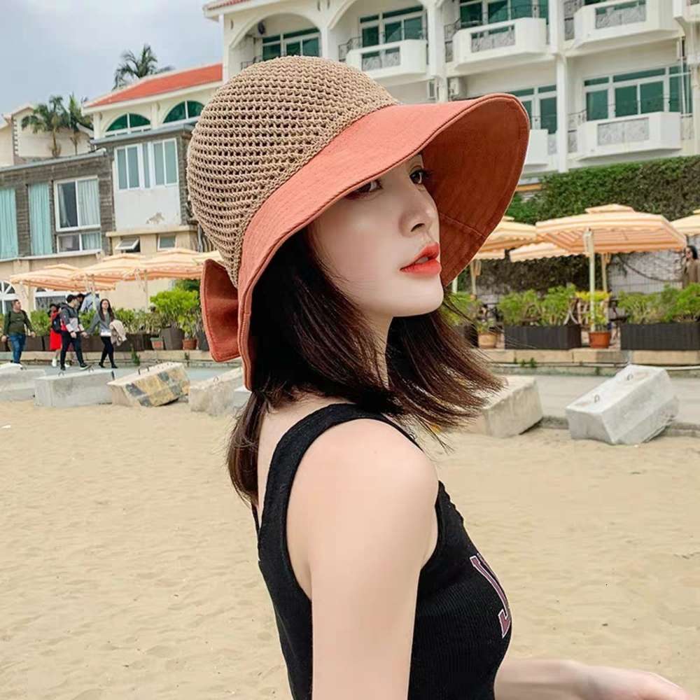 Sun hat Fisherman's female summer big edge fashion sun shade straw outdoor color matching mask breathable mesh Beach hat, Blue;gray
Sun hat Fisherman's female summer big edge fashion sun shade straw outdoor color matching mask breathable mesh Beach hat, Blue;gray
