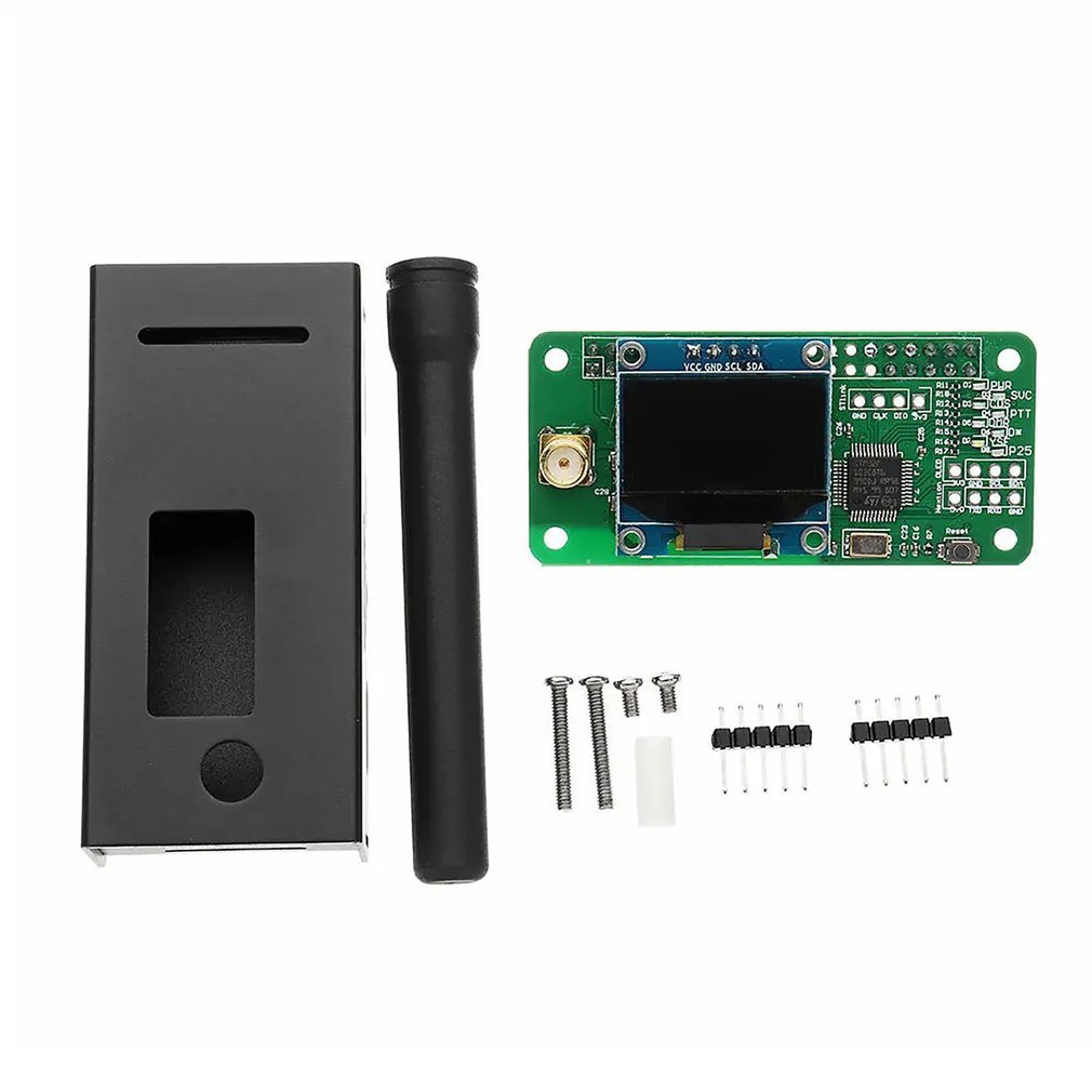 Antenna + Custodia + Oled + Mmdvm Hotspot Supporto P25 Dmr Ysf Per Raspberry Pi…