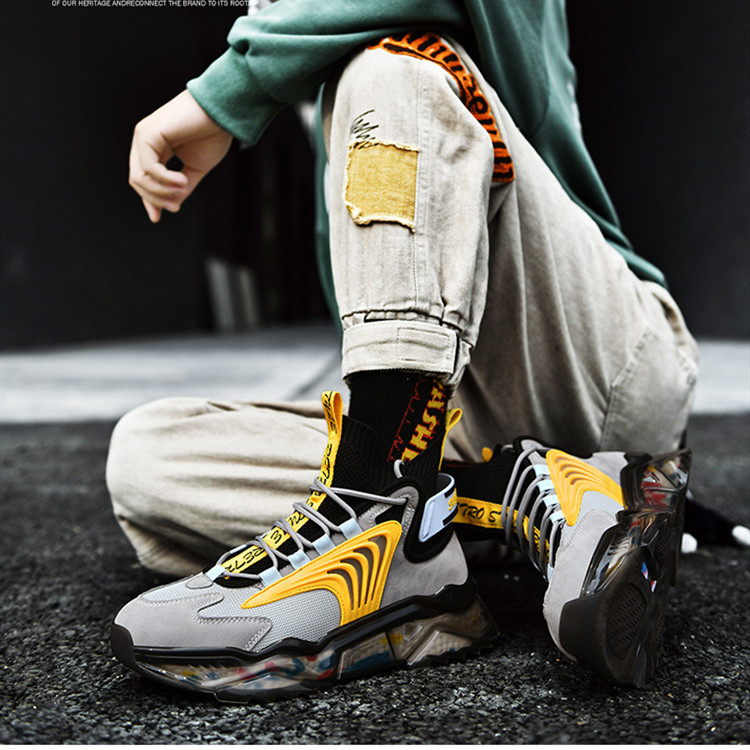 2021 high Socks Running Shoes grey Large size breathable surface casual shoe Korean version men's fashion popcorn soft soles sports travel men sneaker 39-46
2021 high Socks Running Shoes grey Large size breathable surface casual shoe Korean version men's fashion popcorn soft soles sports travel men sneaker 39-46