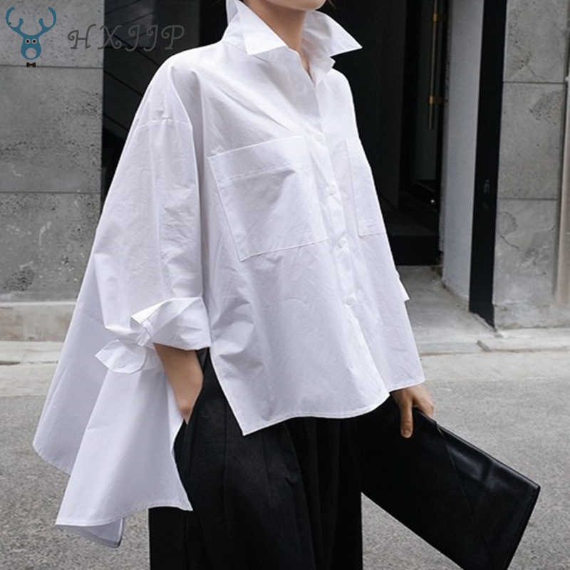 HXJJP Spring and Summer Shirt Female Korean Style Cotton Wild Casual Blouses Tops Loose Pluz Size Women Clothing 210607, White
HXJJP Spring and Summer Shirt Female Korean Style Cotton Wild Casual Blouses Tops Loose Pluz Size Women Clothing 210607, White