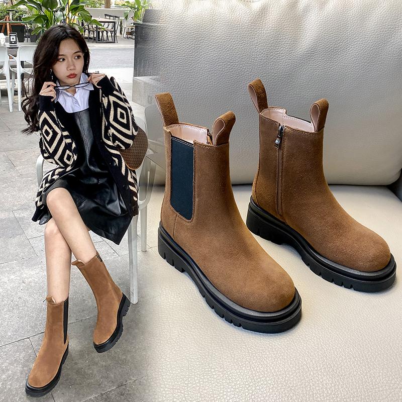 Boots Russian Winter Women Ankle Leather Cow Suede+Wool Lining Warm Vintage Snow 15cm+23cm Two Tube Heights, Black
Boots Russian Winter Women Ankle Leather Cow Suede+Wool Lining Warm Vintage Snow 15cm+23cm Two Tube Heights, Black