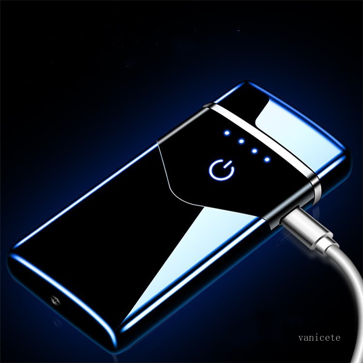 Double arc lighters charging windproof creative lighter USB electronic cigarette lighter fingerprint touch sensitive power display ZC203
Double arc lighters charging windproof creative lighter USB electronic cigarette lighter fingerprint touch sensitive power display ZC203