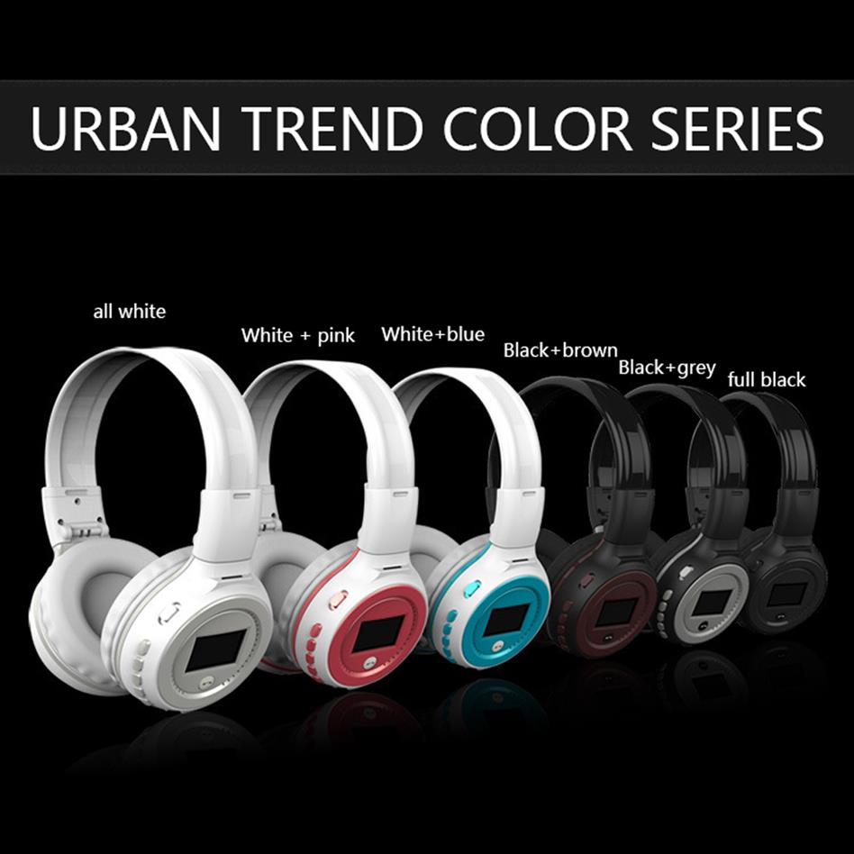 ZEALOT B570 Bluetooth Headphones Foldable HIFI Stereo Wireless Earphone With LCD Display Screen Headset FM Radio Micro-SD Slota58, Customize
ZEALOT B570 Bluetooth Headphones Foldable HIFI Stereo Wireless Earphone With LCD Display Screen Headset FM Radio Micro-SD Slota58, Customize