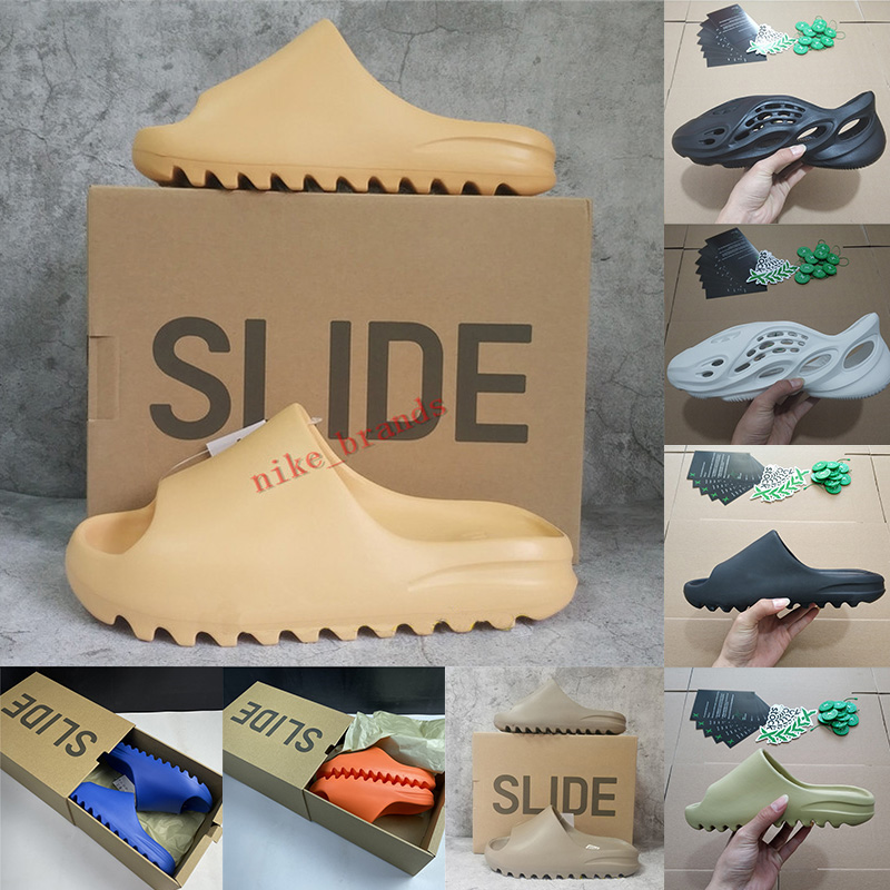 adidas Yeezys Slides Mens Slippers Kanye West Designer Slipper Resin Pure Sand Foam Runner Moon Grey Triple Black Bone Summer Sandals With Box Size 36-47 Sliders, Sandals-sand
adidas Yeezys Slides Mens Slippers Kanye West Designer Slipper Resin Pure Sand Foam Runner Moon Grey Triple Black Bone Summer Sandals With Box Size 36-47 Sliders, Sandals-sand