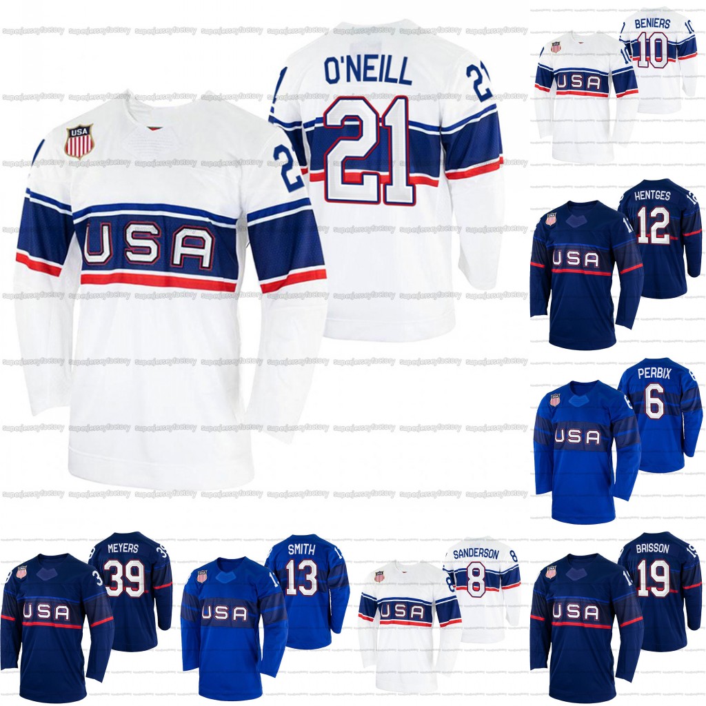 Custom USA 2022 Winter Hockey Jersey Matty Beniers Nathan Smith Ben Meyers Brian O'Neill Marc McLaughlin Drew Helleson Jake Sanderson Shore Brisson Sam Hentges Nes, Navy youh s-xl
Custom USA 2022 Winter Hockey Jersey Matty Beniers Nathan Smith Ben Meyers Brian O'Neill Marc McLaughlin Drew Helleson Jake Sanderson Shore Brisson Sam Hentges Nes, Navy youh s-xl