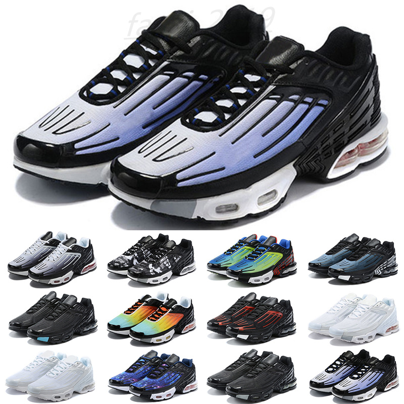 tn 3 plus Tuned III Mens Running Shoes tn3 Triple white black Iridescent Laser Blue Ghost Green Neon men women trainers outdoor sports sneakers f33
tn 3 plus Tuned III Mens Running Shoes tn3 Triple white black Iridescent Laser Blue Ghost Green Neon men women trainers outdoor sports sneakers f33