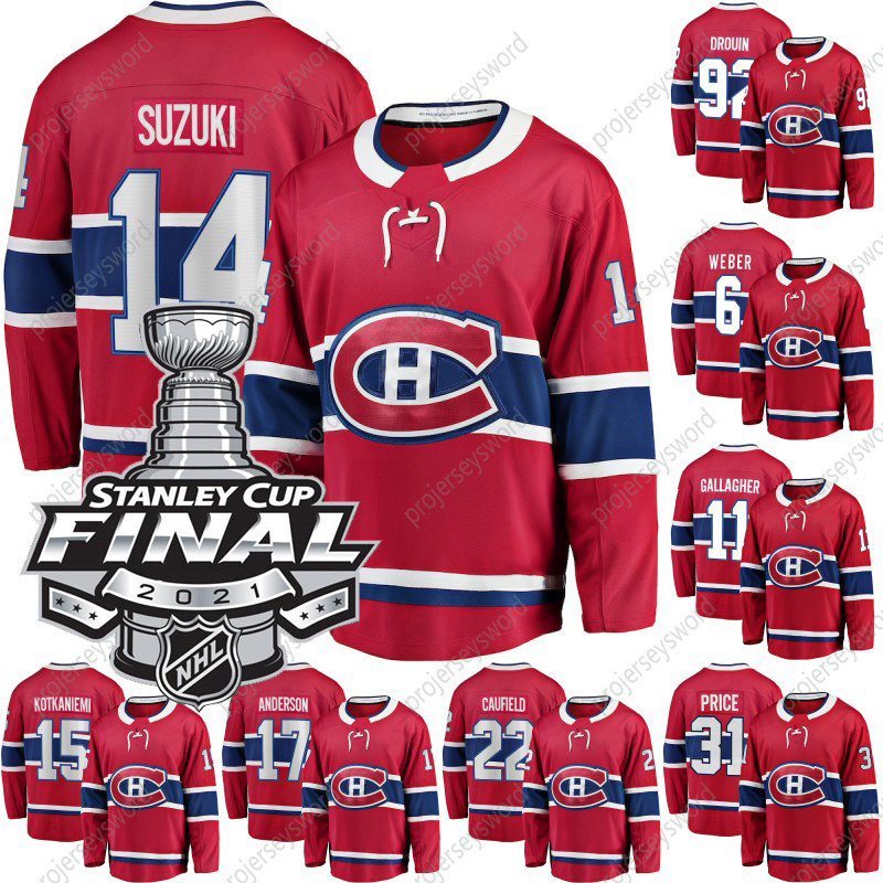 2021 Stanley Cup Final Patch Carey Price Jersey Montreal Canadiens Nick Suzuki Shea Weber Brendan Gallagher Jesperi Kotkaniemi Josh Anderson Cole Caufield Drouin, 21 eric staal
2021 Stanley Cup Final Patch Carey Price Jersey Montreal Canadiens Nick Suzuki Shea Weber Brendan Gallagher Jesperi Kotkaniemi Josh Anderson Cole Caufield Drouin, 21 eric staal