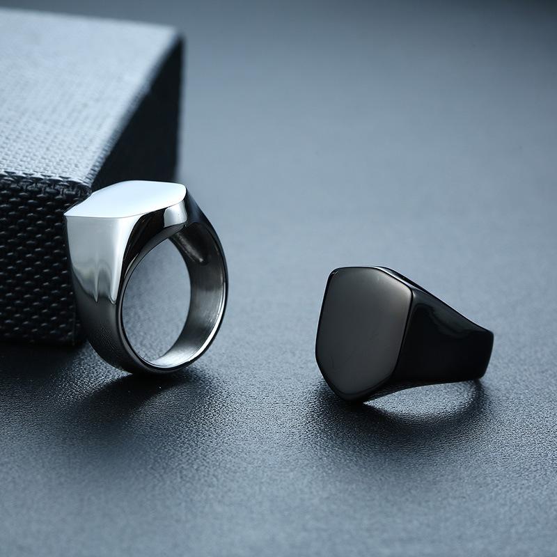 Cluster Rings High Quality Stainless Steel Personality Men Ring Classic Male Black Finger Wedding Engagement Party Jewelry
Cluster Rings High Quality Stainless Steel Personality Men Ring Classic Male Black Finger Wedding Engagement Party Jewelry