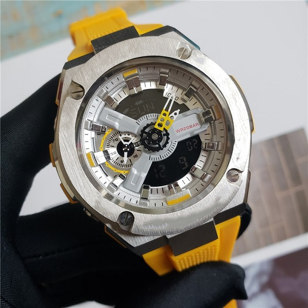 DZ7333 Men's Quartz 400 Watch Waterproof and Shockproof World Time Alloy Dial LED Digital Display High Quality, Slivery;brown
DZ7333 Men's Quartz 400 Watch Waterproof and Shockproof World Time Alloy Dial LED Digital Display High Quality, Slivery;brown