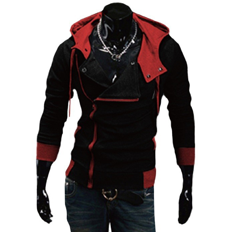 Zipper Cardigan Hoodies Men Fashion Hooded Sweatshirts Spring Spring Sportswear Long Sleeve Slim Tracksuit Jacket