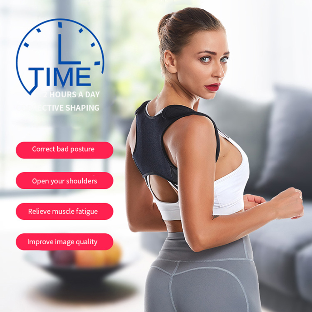 Posture Corrector Hunchback Belts New Hot Adjustable Back Support Belt Spine Back Shoulder Brace Adult Invisible