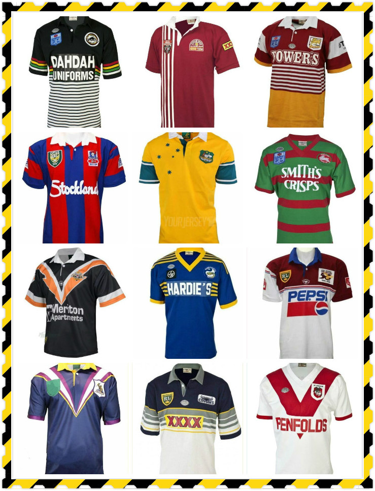RETRO Rugby Jersey Australia ROOSTER RAIDER SHARK COWBOY KNIGHT STORM WARRIOR TIGER Panthers BRONCO Chiefss ST GEORGE Rabbit SEA EAGLES Parr, Black;gray
RETRO Rugby Jersey Australia ROOSTER RAIDER SHARK COWBOY KNIGHT STORM WARRIOR TIGER Panthers BRONCO Chiefss ST GEORGE Rabbit SEA EAGLES Parr, Black;gray