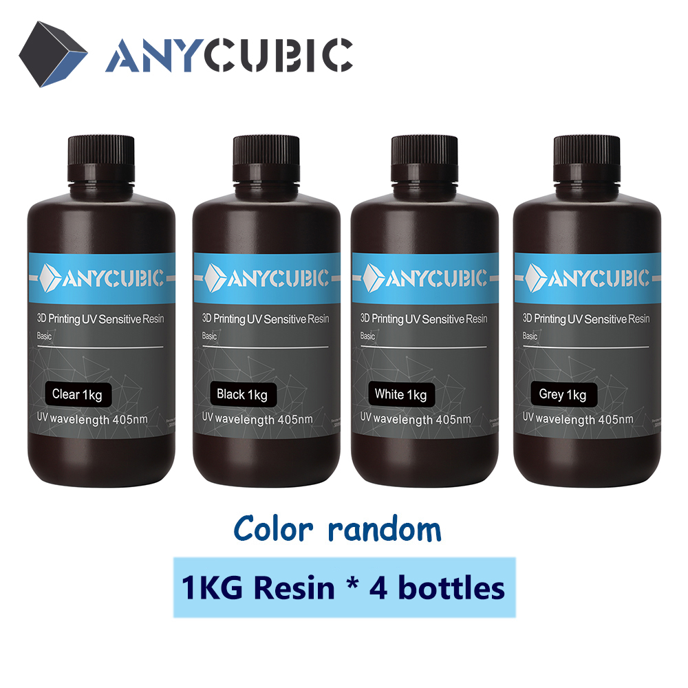 anycubic 3d printer resin 405nm uv resin kits sla lcd uv sensitive resin 3d printing materials for pn/pn s/pn mono
anycubic 3d printer resin 405nm uv resin kits sla lcd uv sensitive resin 3d printing materials for pn/pn s/pn mono