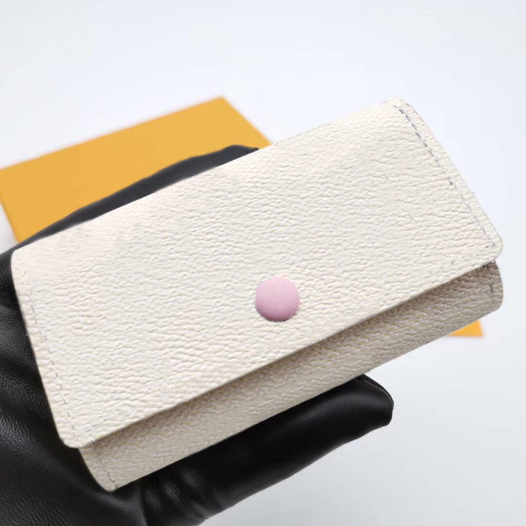 2022 High Quality Keys holder bags wallets original box case buckle chains women men classic fashion #20 от DHgate WW