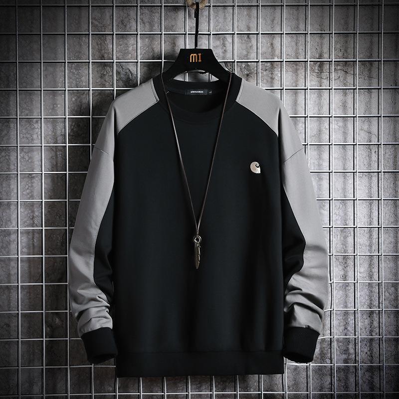 Autumn Long Sleeve Men's Loose Bottomed Shirt Sports Versatile Korean Casual Top Jackets