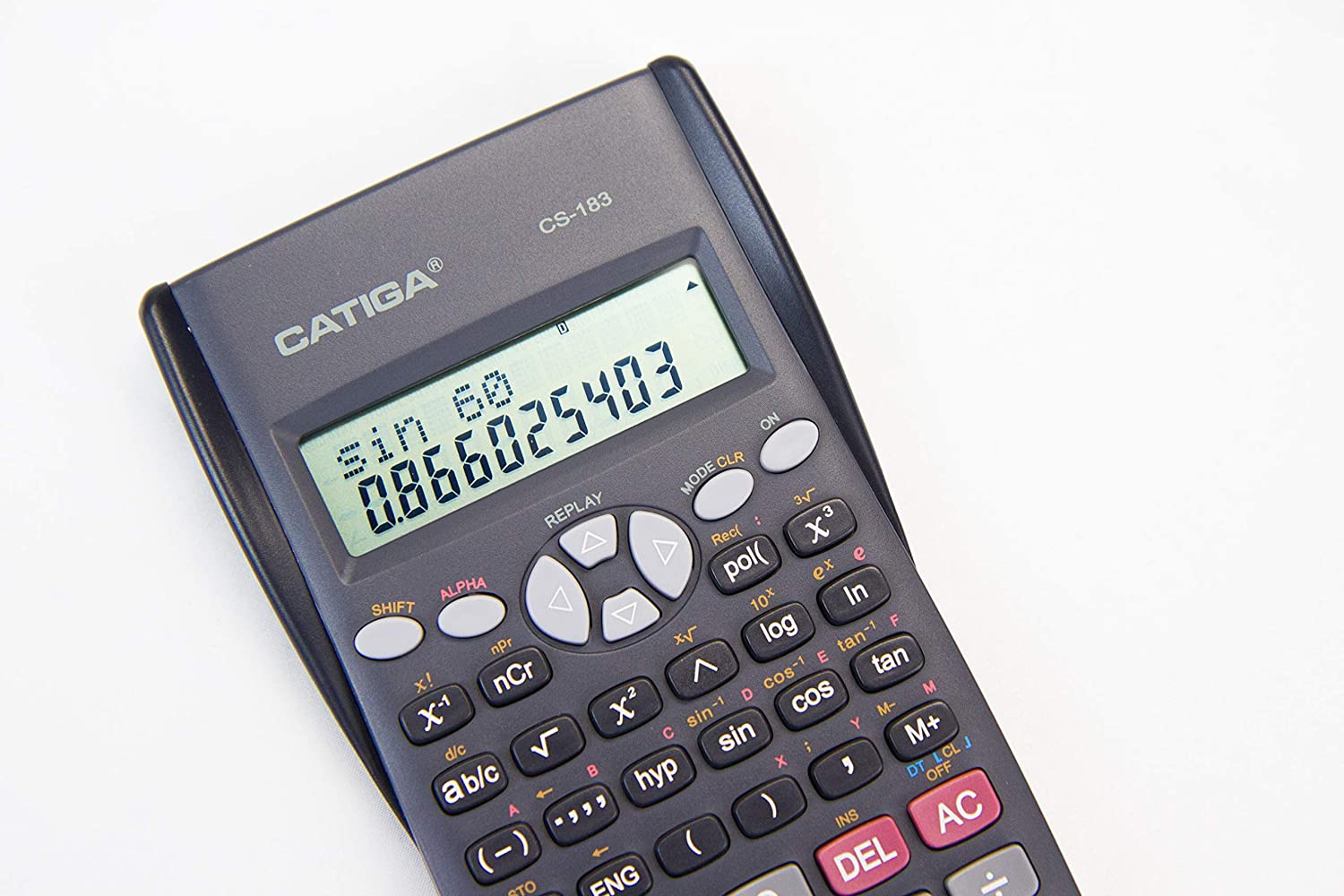 Scientific Calculator 12 Digit Two-line LCD Display Sensitive Button Over 200 Integrated Functions for High School or College,Business,CS-183
Scientific Calculator 12 Digit Two-line LCD Display Sensitive Button Over 200 Integrated Functions for High School or College,Business,CS-183