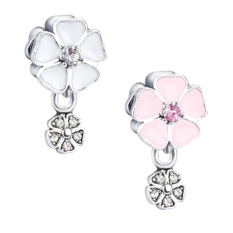 Fits Pandora Bracelets 20pcs Natural Pink White Magnolia Dangle Silver Charms Bead Charm Beads Pendant For Wholesale Diy European Sterling Necklace Jewelry
Fits Pandora Bracelets 20pcs Natural Pink White Magnolia Dangle Silver Charms Bead Charm Beads Pendant For Wholesale Diy European Sterling Necklace Jewelry