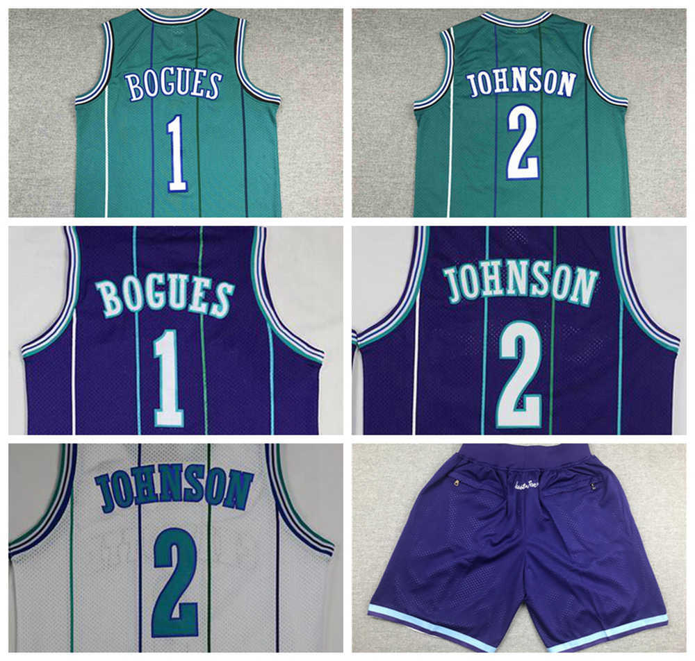 Retro Muggsy Bogues Larry Johnson Charlotte Basketball Jersey 3 Colors All Stitched High Quality Vintage, Black
Retro Muggsy Bogues Larry Johnson Charlotte Basketball Jersey 3 Colors All Stitched High Quality Vintage, Black