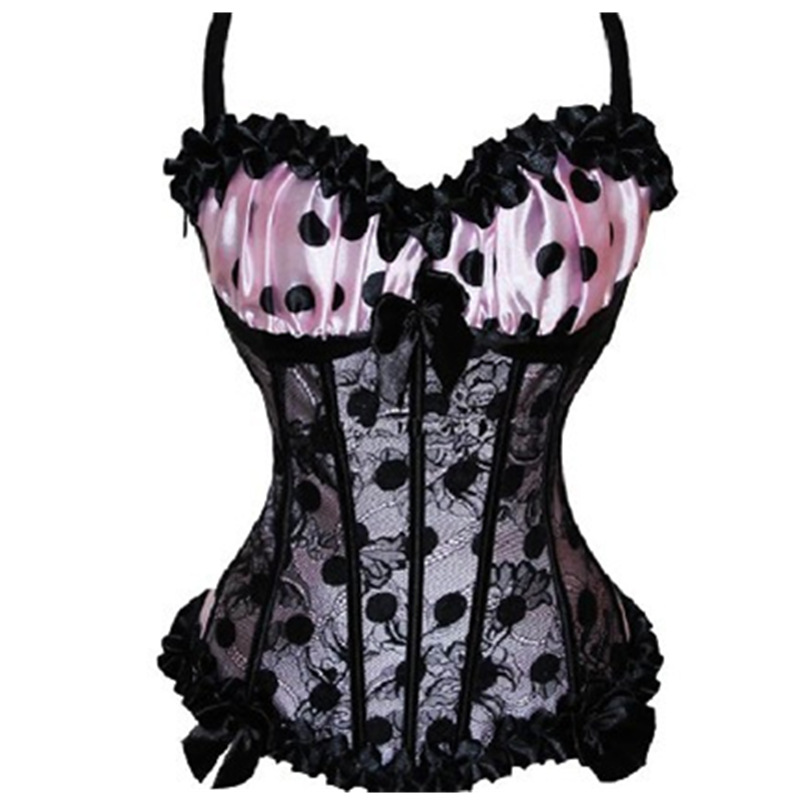 Woman Bustiers Fancy Women Corselet Waist Trainer Corsets Bustiers Sexy Corset Classic Polka Red Straps Dot Underwear Plus Size, Blue
Woman Bustiers Fancy Women Corselet Waist Trainer Corsets Bustiers Sexy Corset Classic Polka Red Straps Dot Underwear Plus Size, Blue