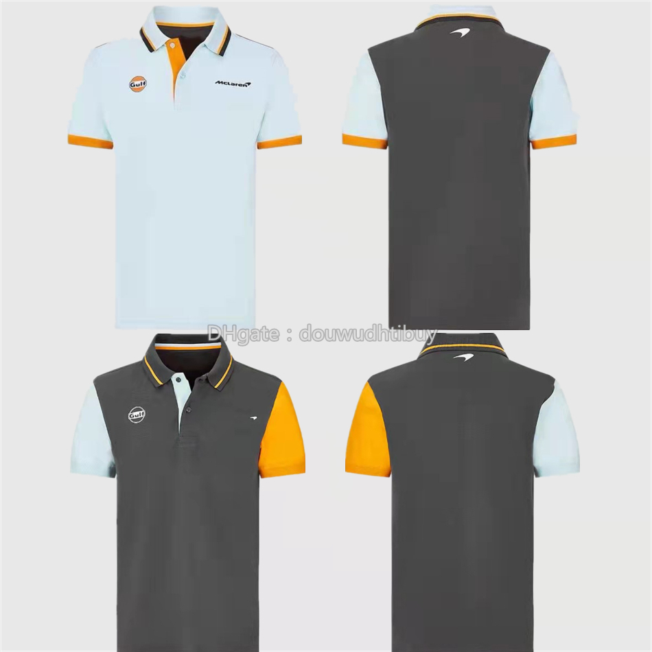 Mclaren Team F1 Racing Suit T-shirt Formula One Gulf Oil Polo Shirt Comfortable Breathable Short Sleeve, White;black
Mclaren Team F1 Racing Suit T-shirt Formula One Gulf Oil Polo Shirt Comfortable Breathable Short Sleeve, White;black