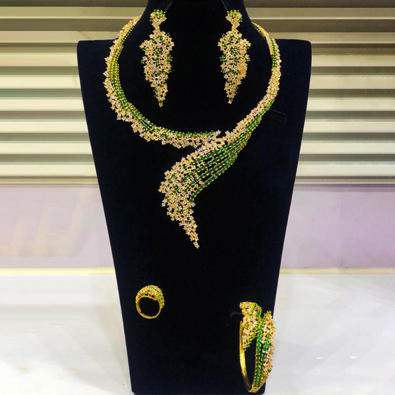 Earrings & Necklace Blachette Luxury Ribbon Bowknots African Necklack Bangle Ring For Women Wedding Zirconia Dubai Jewelry Set Gift, Silver
Earrings & Necklace Blachette Luxury Ribbon Bowknots African Necklack Bangle Ring For Women Wedding Zirconia Dubai Jewelry Set Gift, Silver