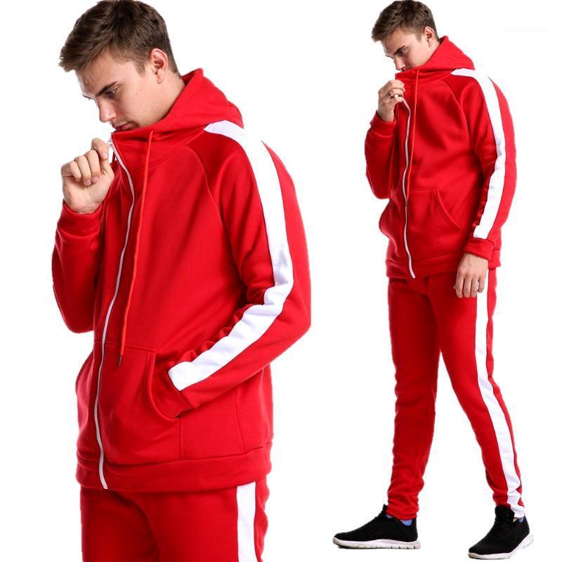 Men's Hoodies & Sweatshirts Two Piece Fashion Hoodie Sweatshirt Sportswear + Sweatpants Set, Red
Men's Hoodies & Sweatshirts Two Piece Fashion Hoodie Sweatshirt Sportswear + Sweatpants Set, Red