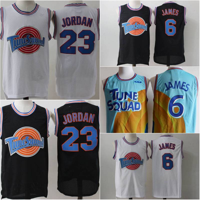 Lebron Movie Space Jam Tune Squad 2 Basketball Jersey Mens 6 James 23 Michael White Black shirt
Lebron Movie Space Jam Tune Squad 2 Basketball Jersey Mens 6 James 23 Michael White Black shirt