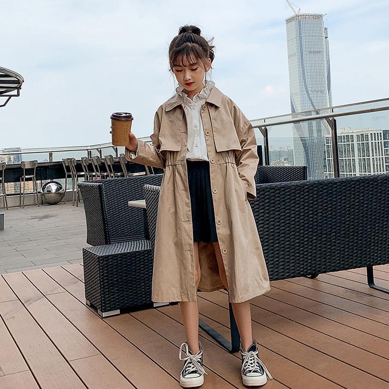 Coat Girls Long Trench Double Breasted Jacket For Clothing Khaki Tops Kids Windbreaker Spring Autumn Teens Outerwear 4 6 8 10 Y, Blue;gray
Coat Girls Long Trench Double Breasted Jacket For Clothing Khaki Tops Kids Windbreaker Spring Autumn Teens Outerwear 4 6 8 10 Y, Blue;gray