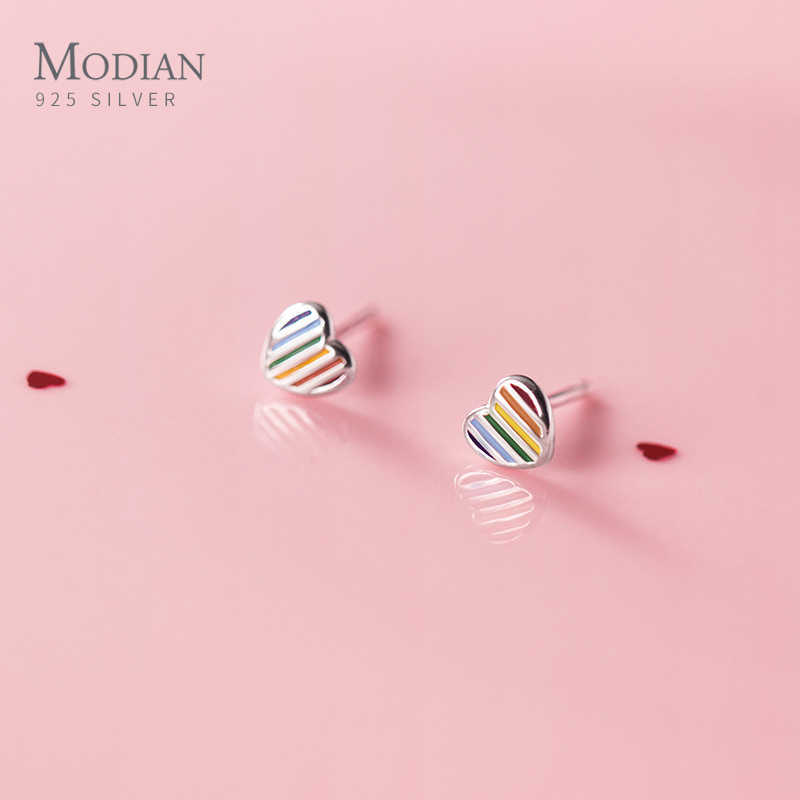 Colorful Enamel Sweet Cute Mini Love Hearts Pure 925 Sterling Silver Stud Earring for Women Fashion Ear Pin Fine Jewelry 210707
Colorful Enamel Sweet Cute Mini Love Hearts Pure 925 Sterling Silver Stud Earring for Women Fashion Ear Pin Fine Jewelry 210707
