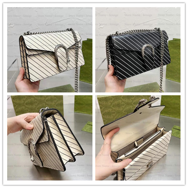 The Hacker Project Dionysuss Chain Shoulder Bag Black White Leather Womens Designer Co-branded Crossbody With Tiger Snake Hasp 400249
The Hacker Project Dionysuss Chain Shoulder Bag Black White Leather Womens Designer Co-branded Crossbody With Tiger Snake Hasp 400249