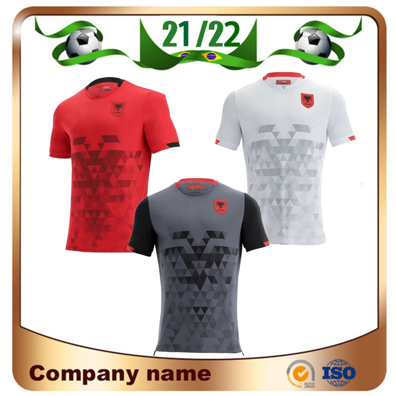 221 Albania Home Red Soccer Jersey 21/22 Away White Shirts Third Black Short sleeve national team football uniform
221 Albania Home Red Soccer Jersey 21/22 Away White Shirts Third Black Short sleeve national team football uniform