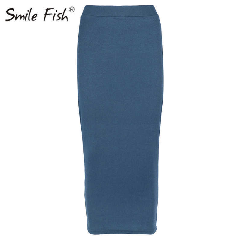 Skinny Brown Black Street Elastic Skirts Party Nitgt Club High Waist Midi Sexy Bodycon Slim Long Skirt Pencil Women G2310 210619