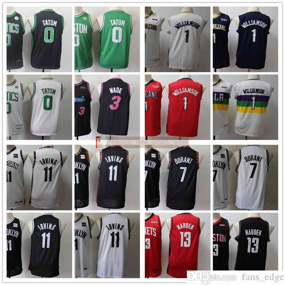 Youth Boys Man Basketball Jayson 0 Tatum Dwyane 3 Wade Jerseys Stitched Kids Kevin Kyrie 7 Durant Irving 13 Harden Jerseys, Black;red
Youth Boys Man Basketball Jayson 0 Tatum Dwyane 3 Wade Jerseys Stitched Kids Kevin Kyrie 7 Durant Irving 13 Harden Jerseys, Black;red
