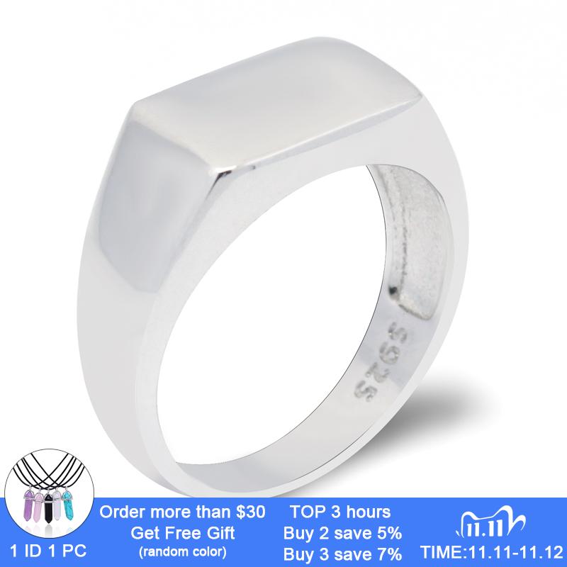 Cluster Rings Real 925 Sterling Silver Ring For Men Women Rectangle Classic Simple Unisex Lovers Couples Wedding Band Jewelry Gift
Cluster Rings Real 925 Sterling Silver Ring For Men Women Rectangle Classic Simple Unisex Lovers Couples Wedding Band Jewelry Gift