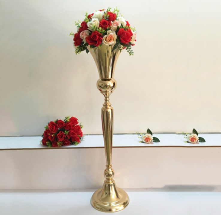 98cm Tall Vintage Flower Vase Pot Party Decoration Metal Trumpet Wedding Marriage Ceremony Anniversary Centerpiece Decorations Home
98cm Tall Vintage Flower Vase Pot Party Decoration Metal Trumpet Wedding Marriage Ceremony Anniversary Centerpiece Decorations Home