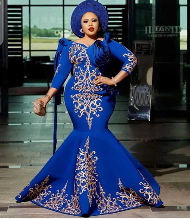 Royal Blue Arabic Women Mermaid Evening Dresses Robe De Soiree Satin Mother of the Bridal Gowns 3/4 Sleeves Plus Size Formal Party, Burgundy
Royal Blue Arabic Women Mermaid Evening Dresses Robe De Soiree Satin Mother of the Bridal Gowns 3/4 Sleeves Plus Size Formal Party, Burgundy