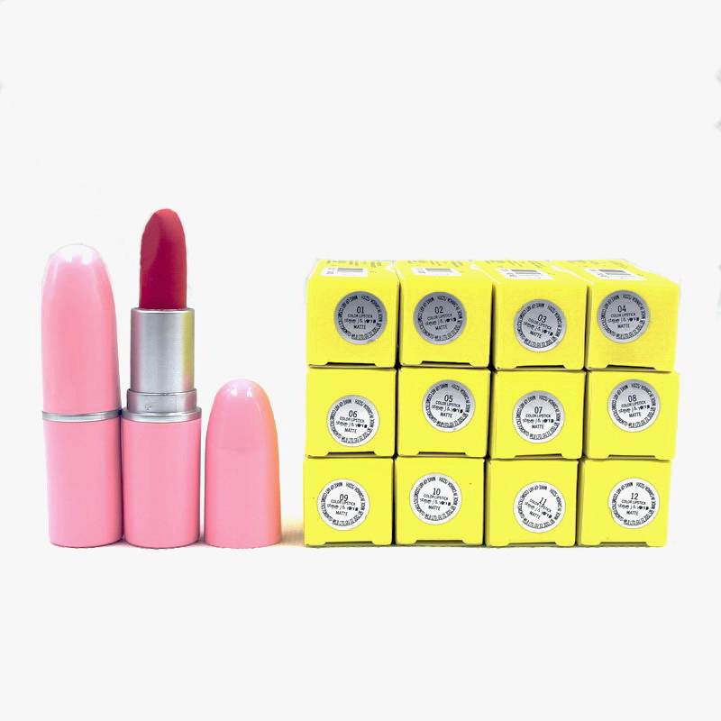 Matte Pink lipstick Shades Long Last Easy to Wear Natural Valvet Mate Makeup Lip Stick, Mixed color
Matte Pink lipstick Shades Long Last Easy to Wear Natural Valvet Mate Makeup Lip Stick, Mixed color