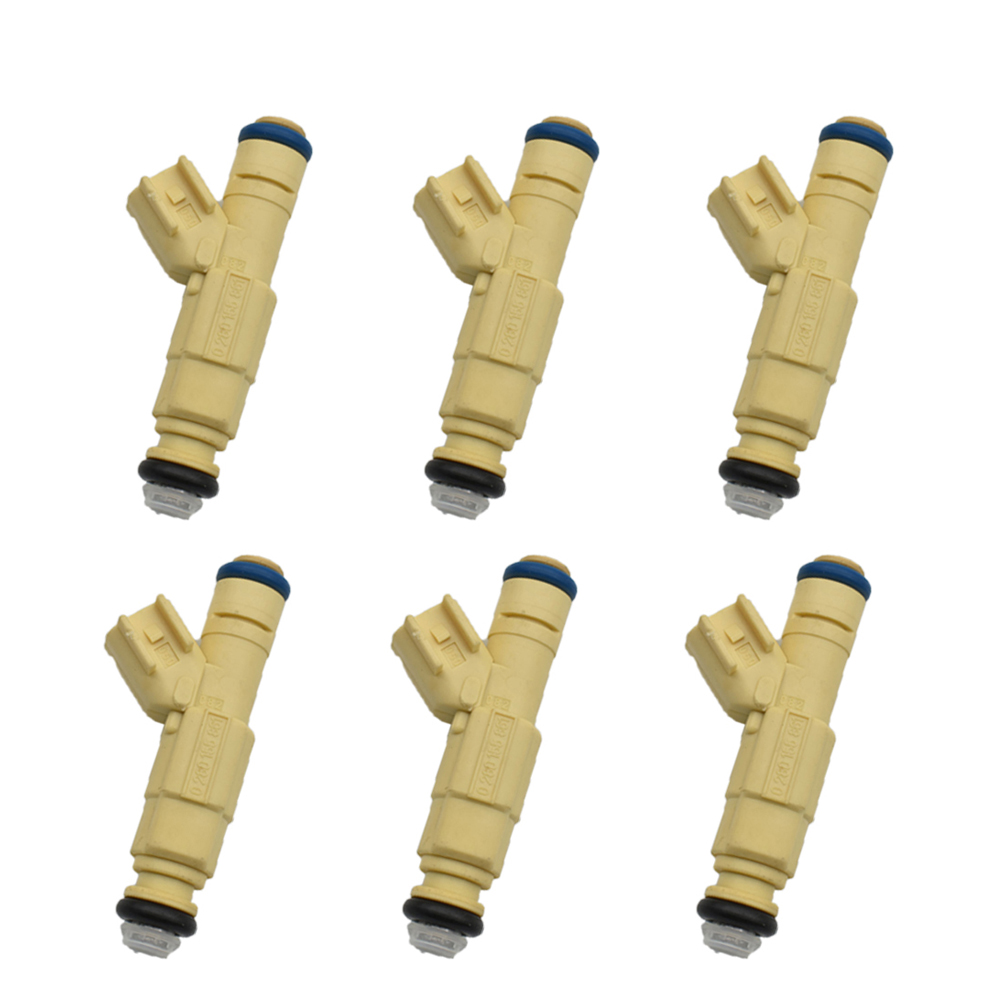 6pcs/lot Fuel Injectors Nozzle 0280155861 For Ford Explorer 5.0L Cougar For Mazda MPV 2.5L