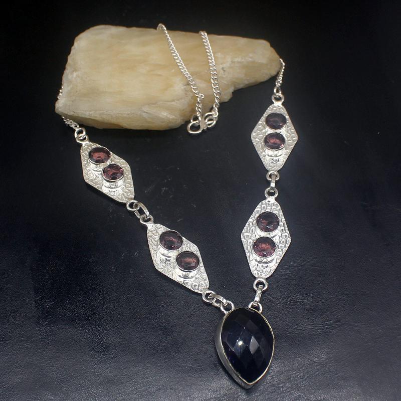 Pendant Necklaces Hermosa Jewelry Gushing Unique Purple AmethysSilver Color Women Ladies Gifts Necklace Chain 52cm 20213396
Pendant Necklaces Hermosa Jewelry Gushing Unique Purple AmethysSilver Color Women Ladies Gifts Necklace Chain 52cm 20213396