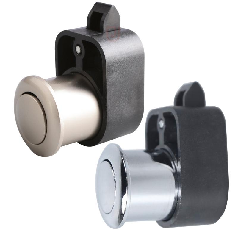Parts Furniture Hardware Mini Push Lock Button Catch Cupboard Door Knob Camper Caravan RV Cabinet Drawer Latch
Parts Furniture Hardware Mini Push Lock Button Catch Cupboard Door Knob Camper Caravan RV Cabinet Drawer Latch